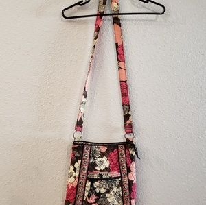 Vera Bradley hipster crossbody in Mocha Rouge